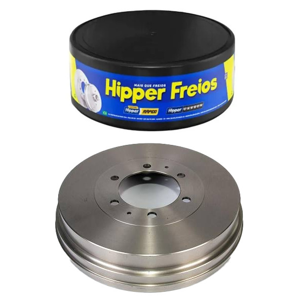 Tambor de Freio Traseiro HILUX 1996 a 2015 Hipper Freios