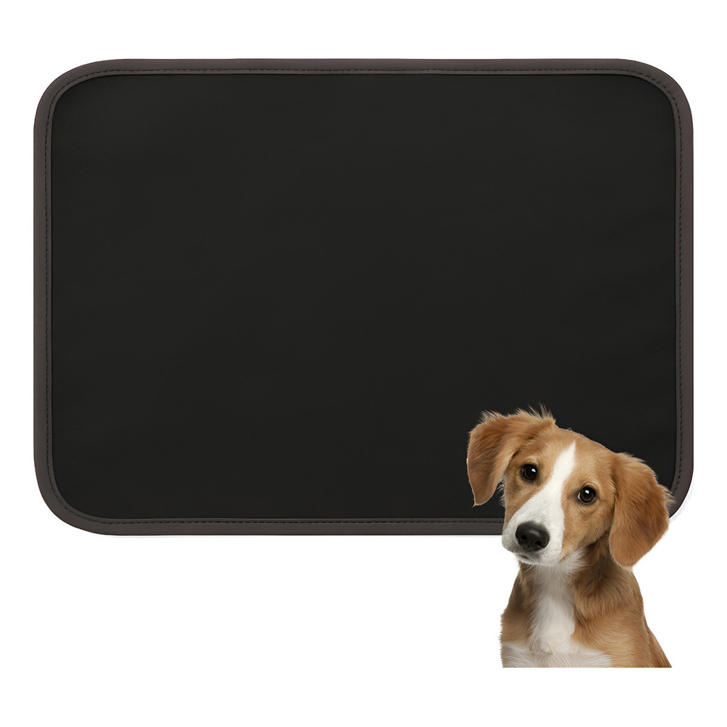 Tapete Higiênico Lavável 50x70cm Para Cães Flocospet Preto
