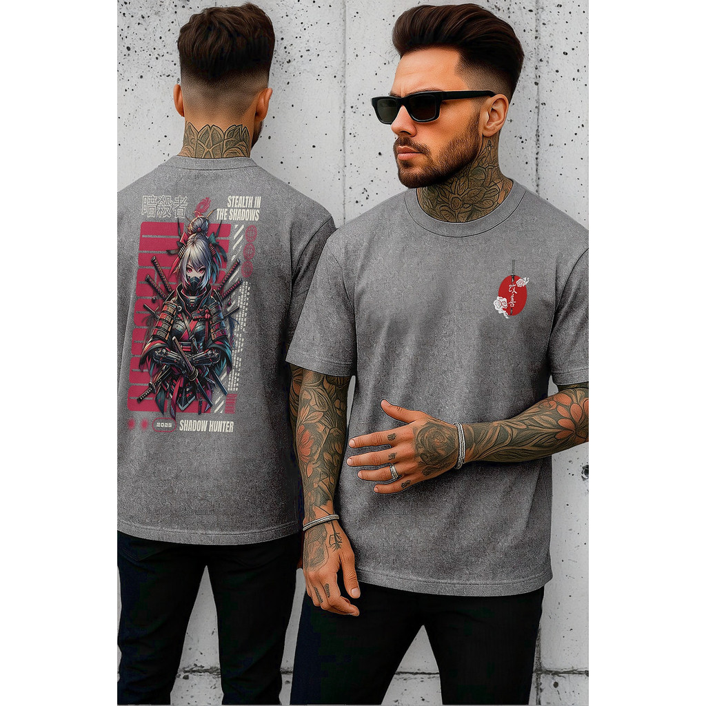 Camiseta Masculina 100% Algodão Moda Estampa Ninja Prodigy !!