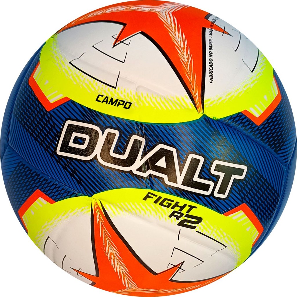 Bola Futebol Profissional CAMPO / SOCIETY / SALÃO  Dualt Fight R2 Velox PRÓ -Peso e Tamanho Oficiais
