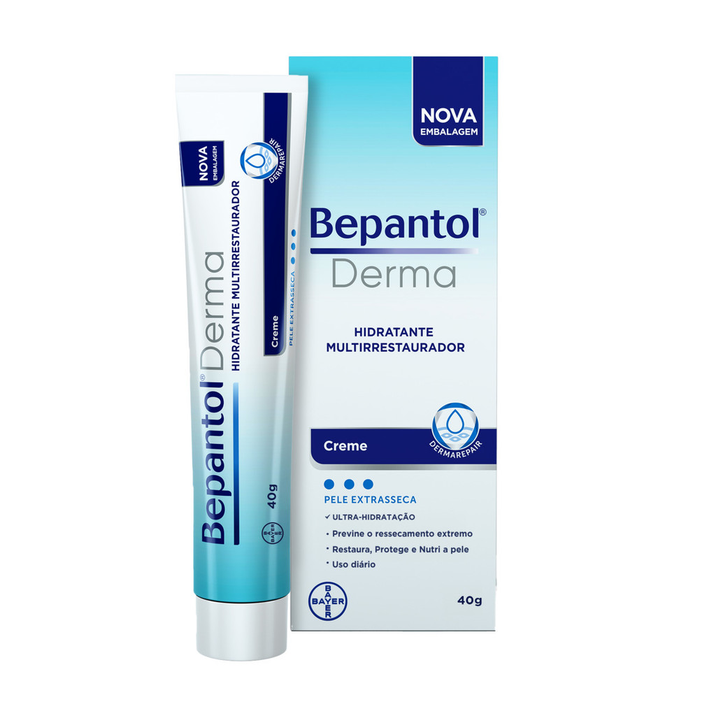 Creme Hidratante Corporal Multirrestaurador 40gr - Bepantol em Oferta na Shopee