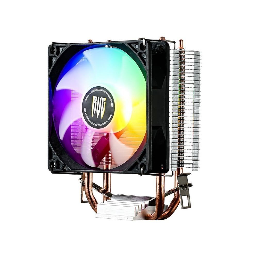 Cooler Fan LED RGB Processador CPU Multi Intel AMD Knup G-VR303 em Oferta na Shopee