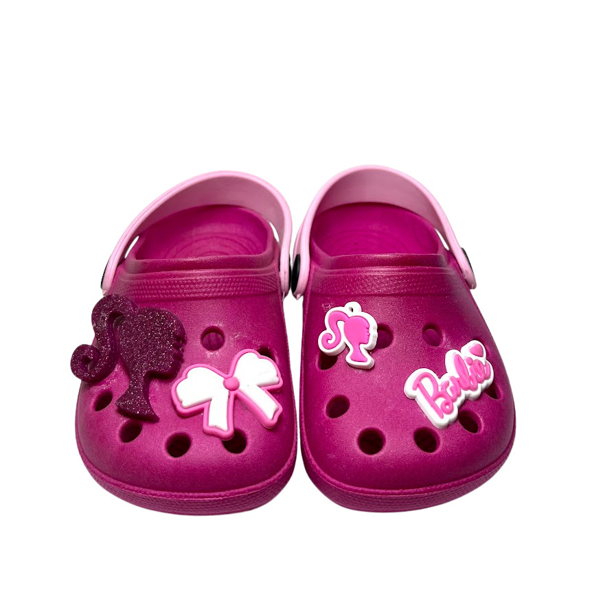 Babuche Fashion da Barbi Meninas Confortável Macio Estiloso Antiderrapante Papete Chinelo Escolar