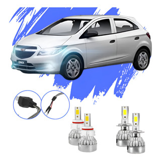 Lâmpada Led Onix 2012 A 2020 Kit H4 H27 V10 - Efeito Xênon em Oferta na Shopee