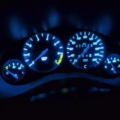 Led Painel Corsa Wind Led pingo T10 Azul 3 Unidades