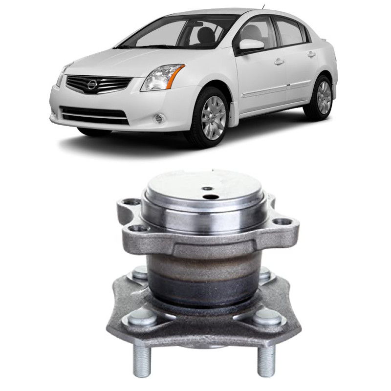 Cubo de Roda Traseira NISSAN Sentra 2007 até 2013, ABS