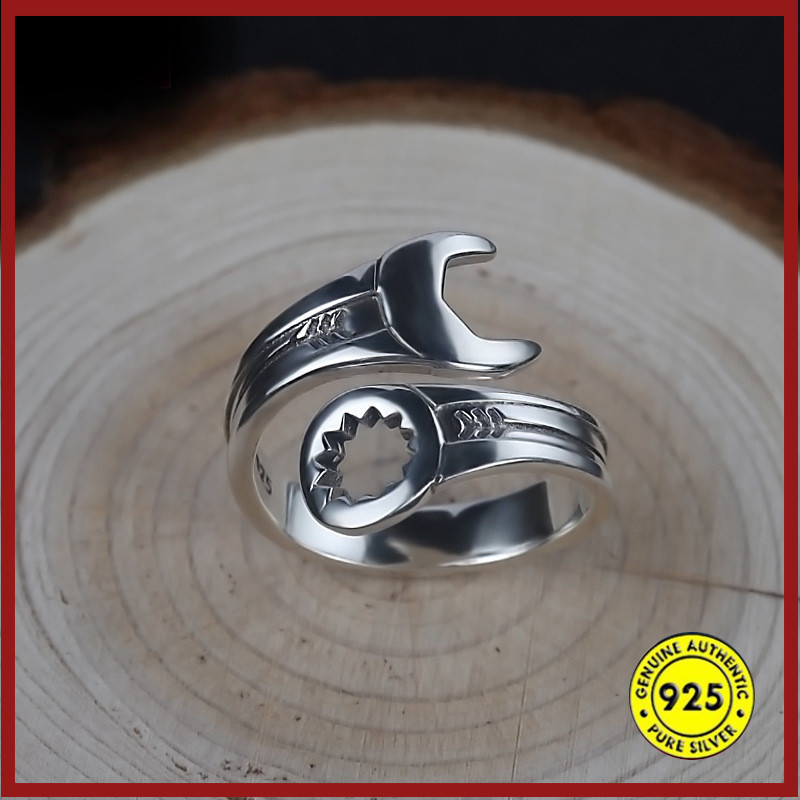 Anel Masculino Com Chave Vintage , Personalidade Moderna , Estilo Hip-Hop , Moda Aberta , Joias Desgastadas em Oferta na Shopee