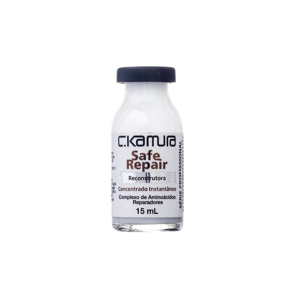 Ampola Reestruturante Safe Repair CKamura15ml em Oferta na Shopee