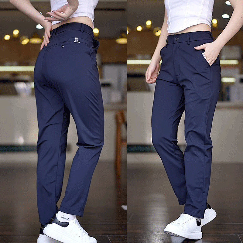 Calças MaxConfort Samoedan - Calças Casuais de Seda Gelada para Homens, Estilo de Negócios de Verão, Calças Casuais JC X em Oferta na Shopee