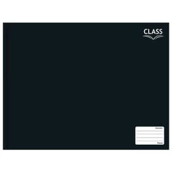 Caderno Cartografia e Desenho 24,8x19cm Brochura 96 Folhas Class Preto Foroni