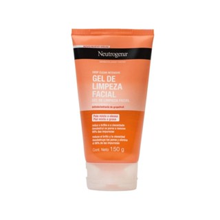 Neutrogena Deep Clean Gel de Limpeza Facial Grapefruit 150g em Oferta na Shopee