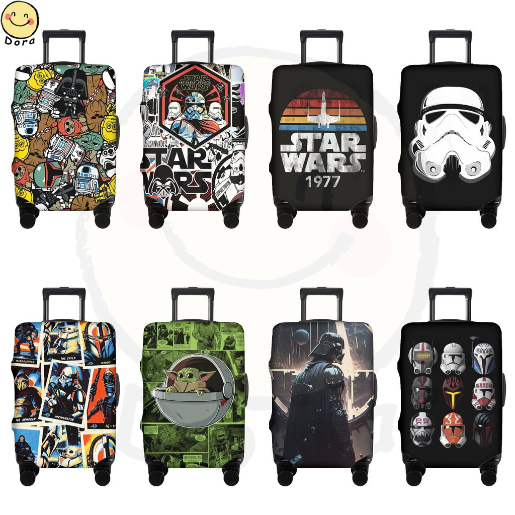 Capa De Bagagem Star Wars Protetor De Mala Lavável Antiarranhões Serve Para De 18 A 32 Polegadas