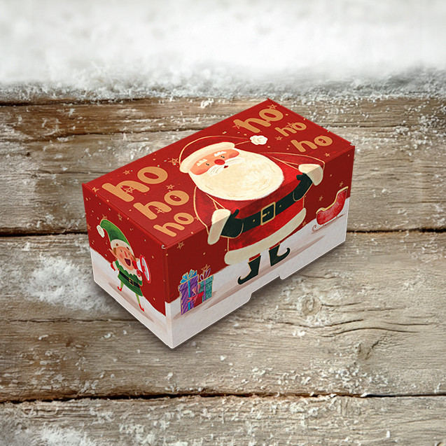 10 CAIXA NATAL P/ 2 DOCES 5763 (NATAL 2025 IDEIA) (CHOCO)