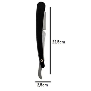 Oferta Navalhete Inox Para Barbear Com Cabo Plástico Premium Original Line