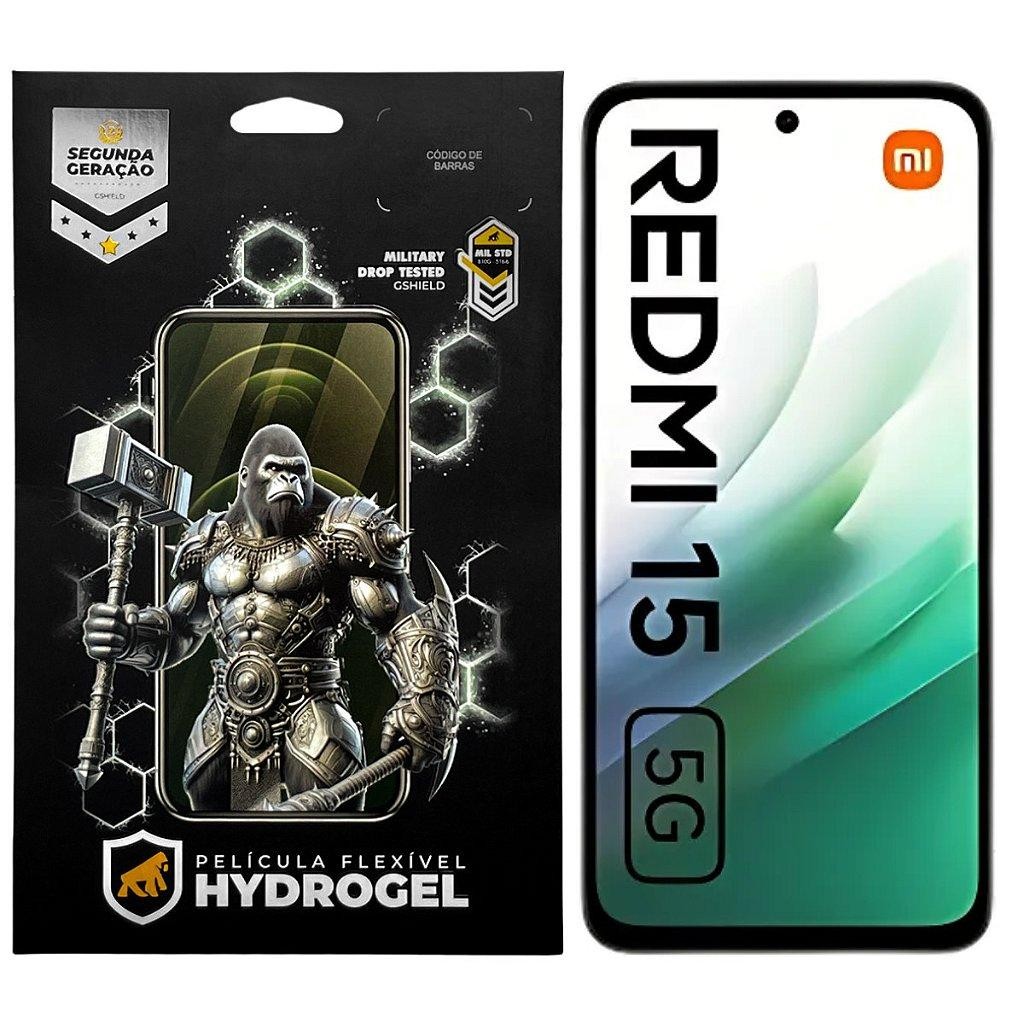 Película para Xiaomi Redmi 15 5G - Hydrogel HD - Gshield em Oferta na Shopee