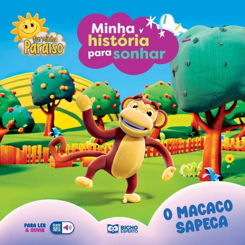 Minha História para Sonhar Turminha Paraiso: O Macaco Sapeca em Oferta na Shopee