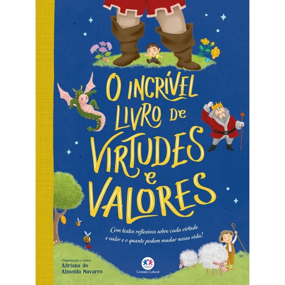 Livro O incrível livro de virtudes e valores em Oferta na Shopee