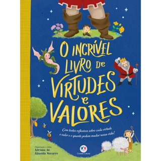 Livro O incrível livro de virtudes e valores em Oferta na Shopee