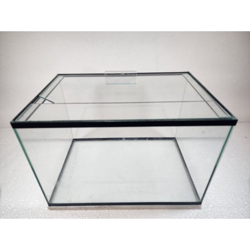 aquário 30 litros 40x25x30 aguario de peixe grande vidro 4mm em Oferta na Shopee