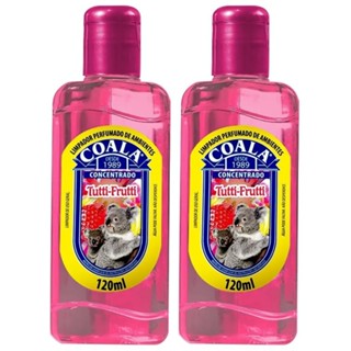 Kit 2 Coala Limpador Perfumado de Ambientes - Tutti Frutti 120ML em Oferta na Shopee