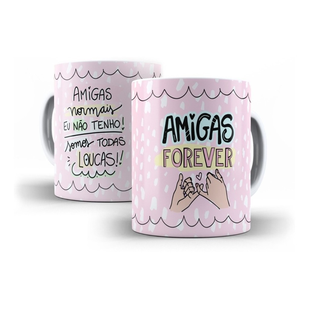 Caneca Melhores Amigas Sempre 325ml !!! — R$ 30,90 em Shopee