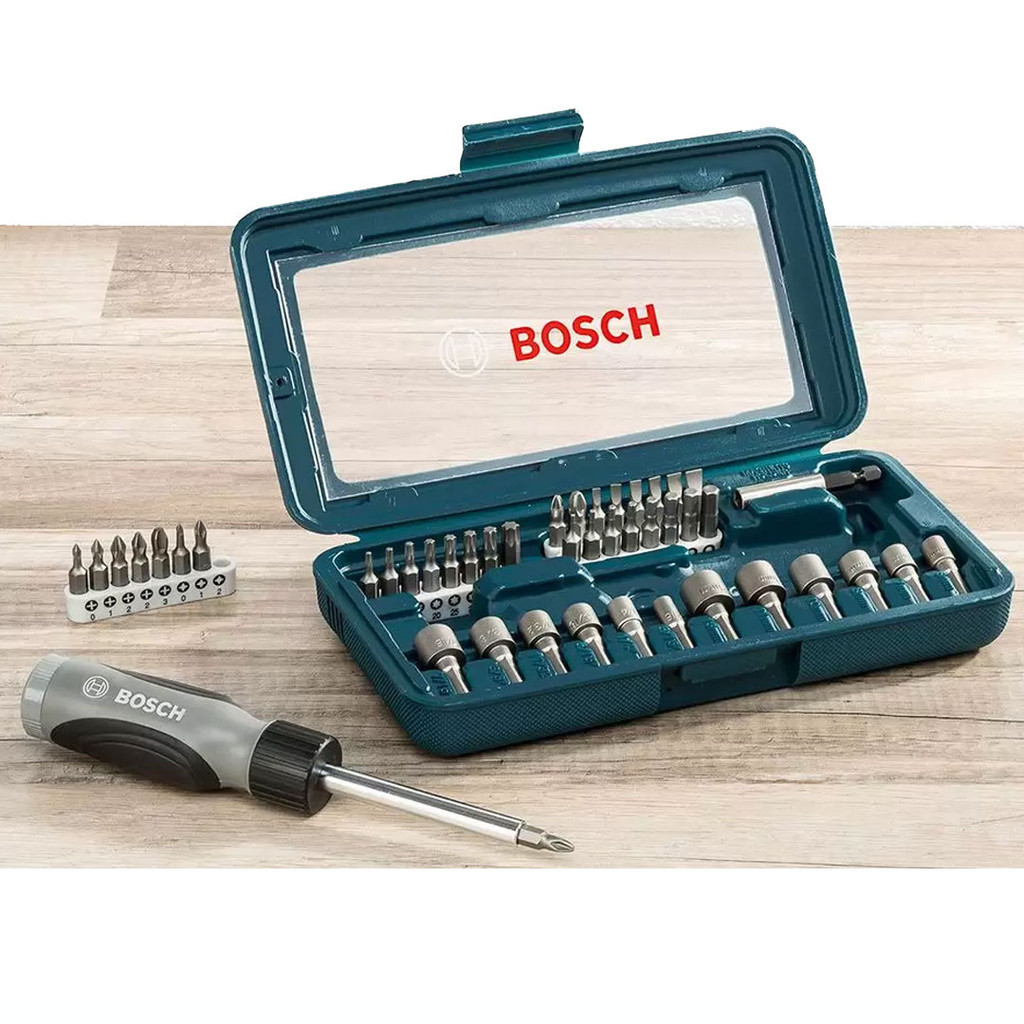 Jogo Pontas E Soquetes 46pcs Bosch - 2607017399 · foto 2