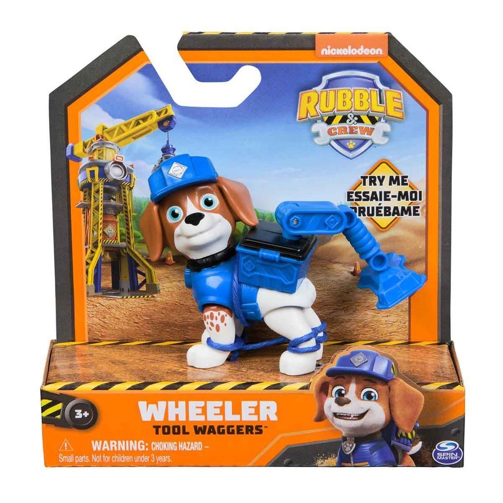 Boneco Wheeler de 6cm - Rubble e Sua Turma em Oferta na Shopee