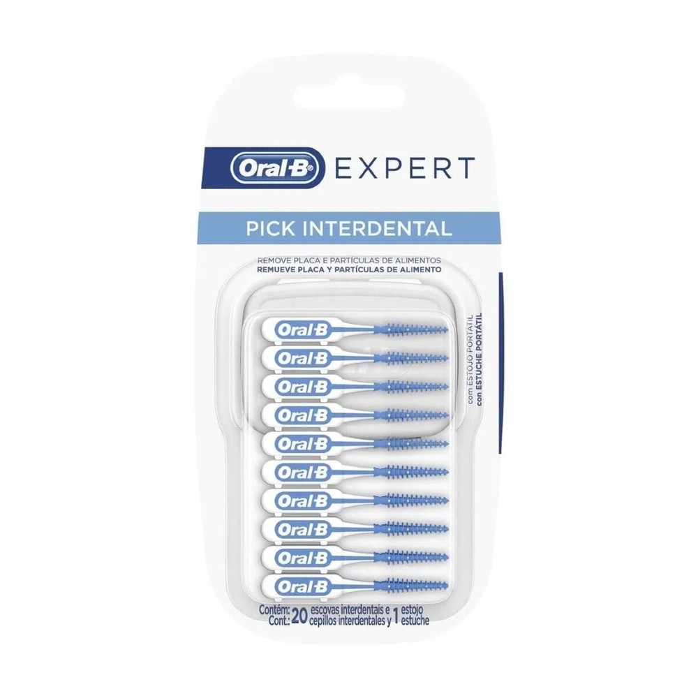Escova Interdental Oral-B Expert Pick 20 Unidades em Oferta na Shopee