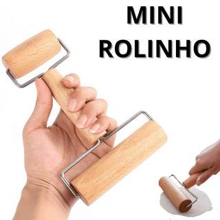 Rolo De Abrir Massa De Pizza Rolinho Pequeno Abridor De Massas Cozinha Confeitaria Pastel Torta