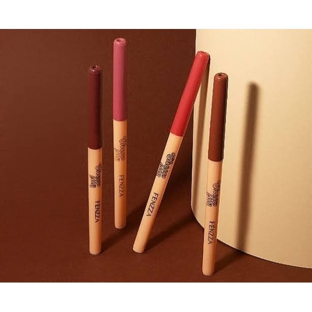 Kit completo dos 4 Lápis Labial Retrátil Choco Fun - FENZZA em Oferta na Shopee