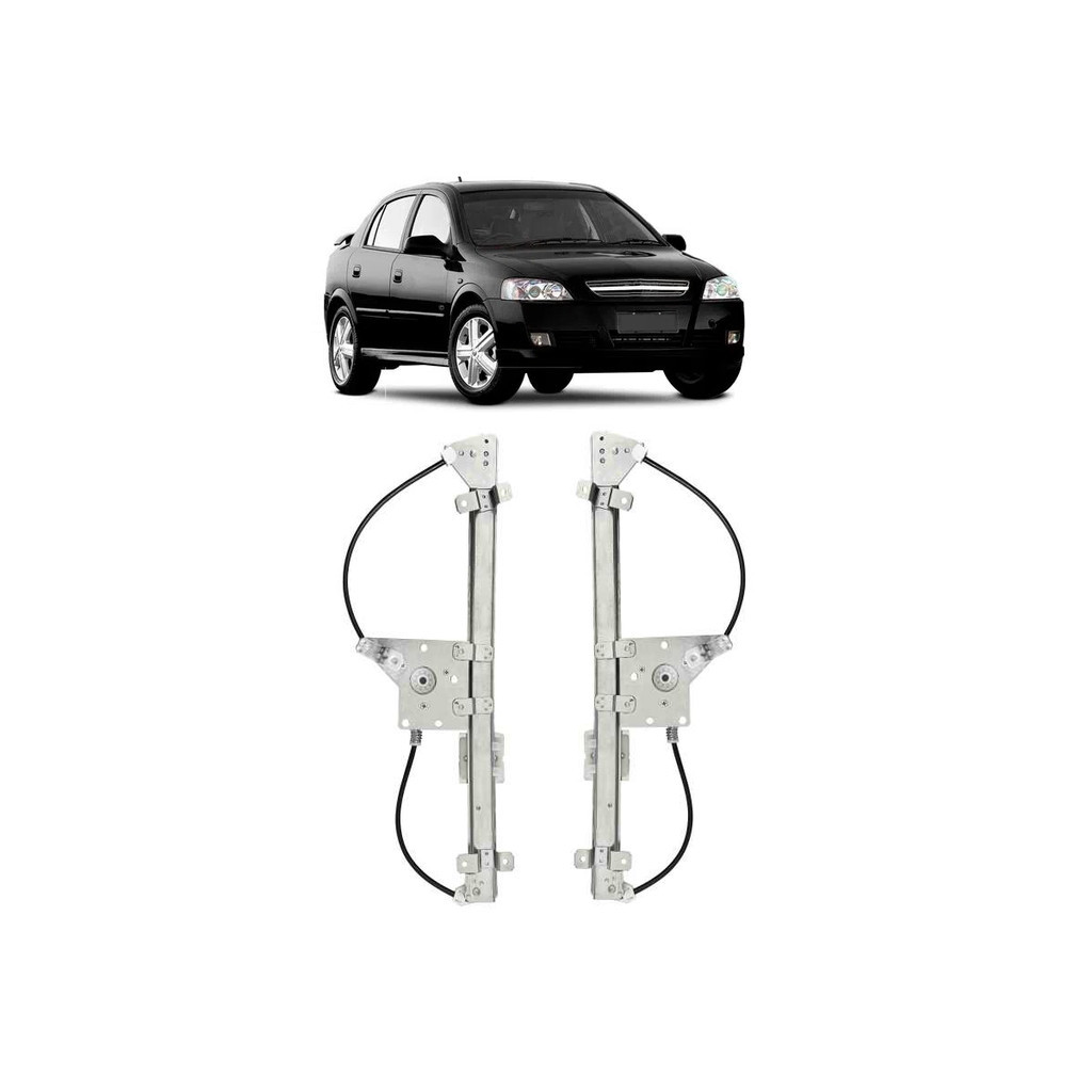 Par Maquina Vidro Astra Sedan 1998 2011 Astra Hatch 2003 2011 4p Eletrica Traseira em Oferta na Shopee