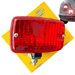 Luz Freio Auxiliar / Neblina Traseiro Fog Light Vermelho Volkswagen Fusca / Brasilia / Kombi / Universal Hella
