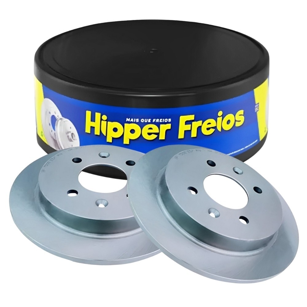 PAR DISCO FREIO TRASEIRO HONDA FIT CITY 2009 ATE 2014 em Oferta na Shopee