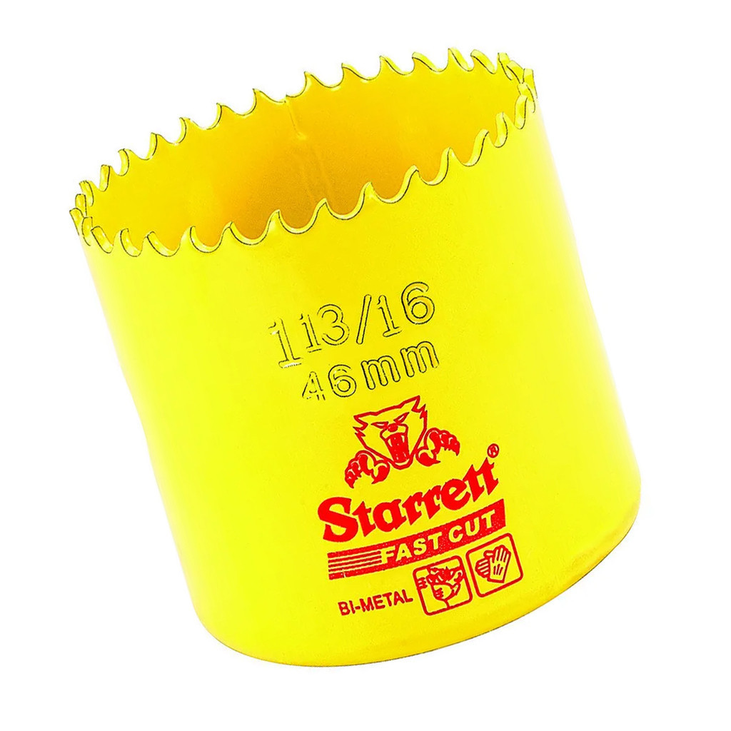 Serra Copo Fast Cut 46mm Starrett 1.13/16" Bi-Metal FCH1136-G · foto 2