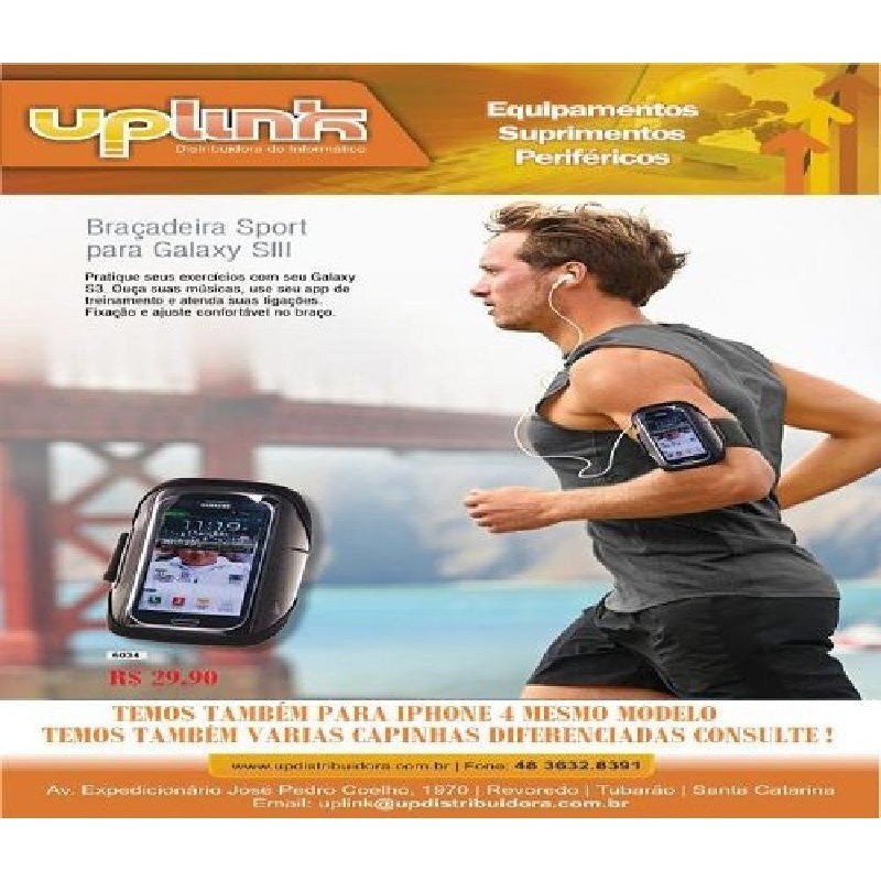 Abracadeira Leader Ship Sport Para Iphone 4 4S 5 Leadership
