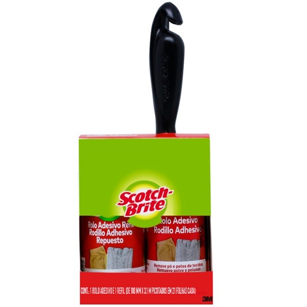 Rolo Adesivo SCOTCH-BRITE com 1 Rolos e 1 Refil 3M em Oferta na Shopee