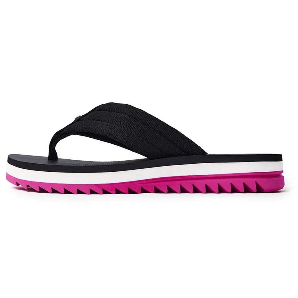 Detalhes do Chinelo Kenner Kyra Pro Comfy Feminino - Rosa e Preto