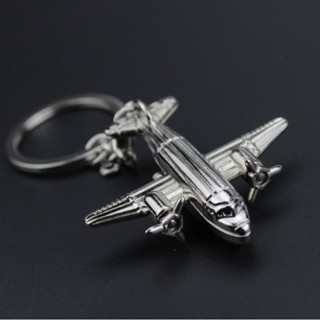 Chaveiro Criativo Modelo 3D De Avião Keychain Marca Novo Metal Exquisite Men's Gift em Oferta na Shopee