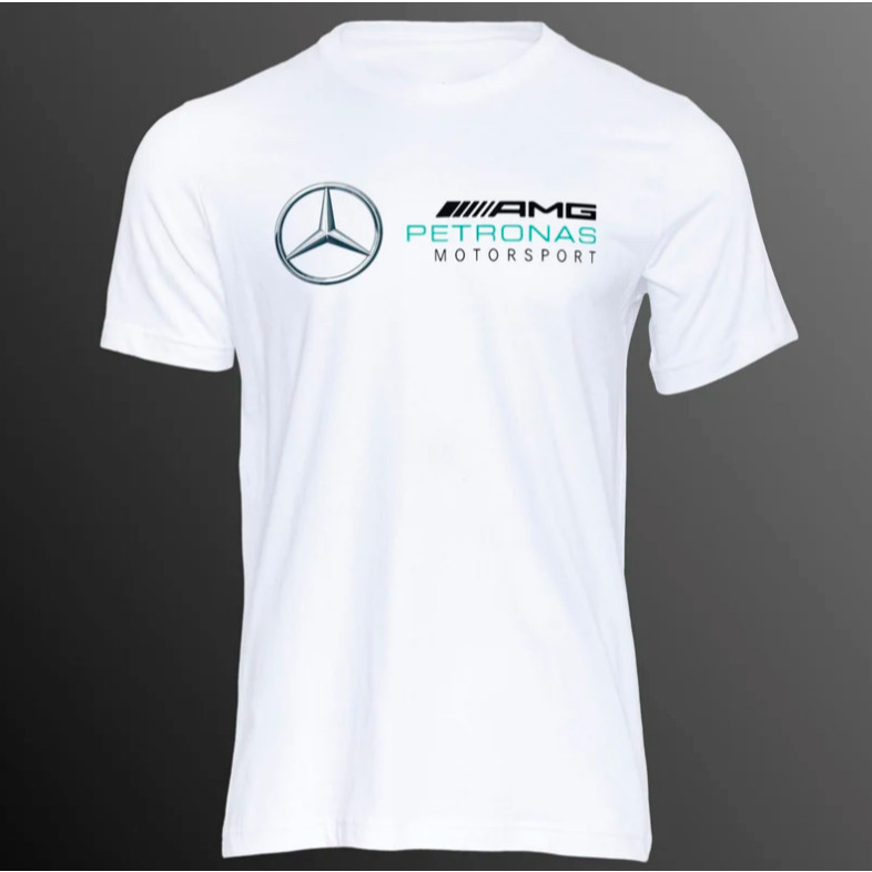 Camiseta Mercedes AMG Petronas F1Team 100%  Camisa Envio 24 horas em Oferta na Shopee