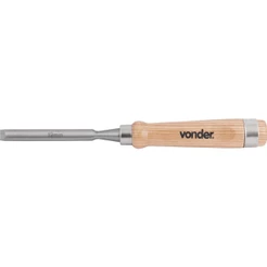 Formão Goivado 12mm Aço Carbono Cabo Madeira Vonder