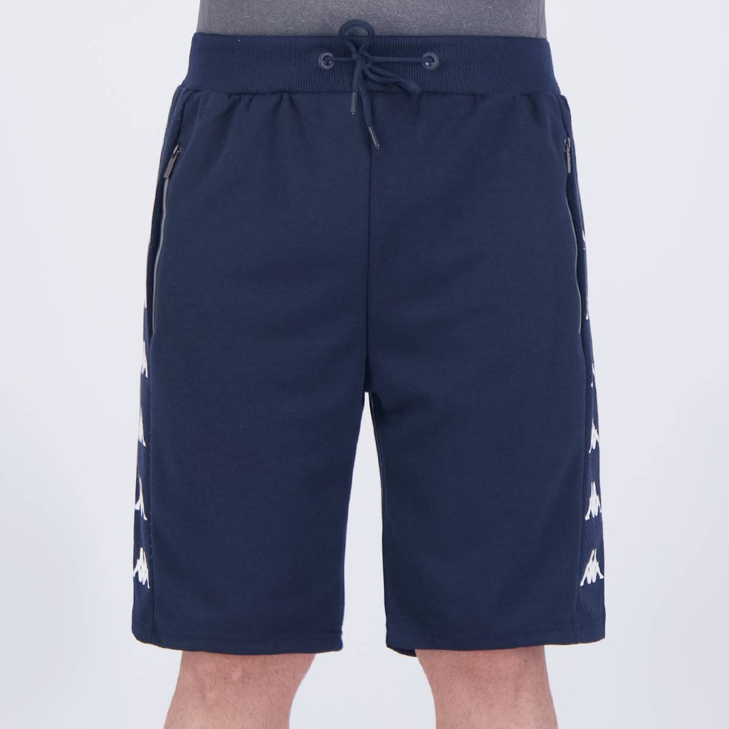 Bermuda Kappa Onivi Azul Marinho em Oferta na Shopee