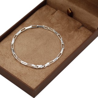 Pulseira de prata 925 Masculina malha Cartier 20cm 2,7mm em Oferta na Shopee