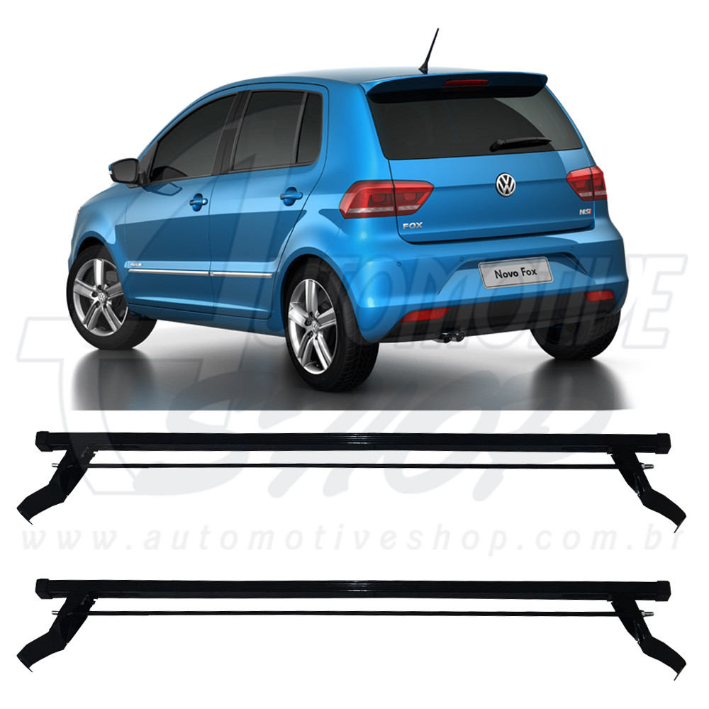 Rack Teto Roca Bagageiros VW Fox 4pts 2015 até 2017 1183