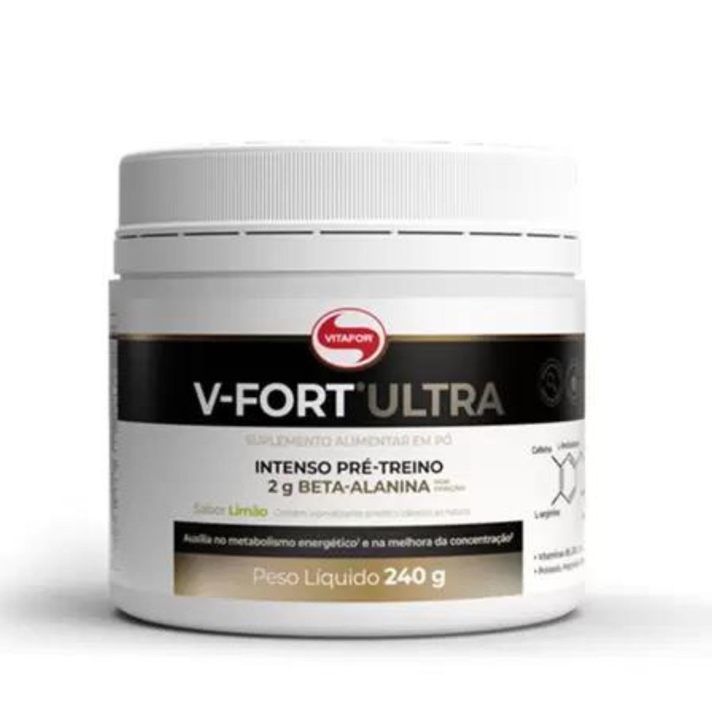 V Fort Ultra Pre Treino Pote 240g