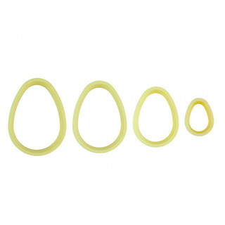 Kit de Cortadores de Ovo Brownie - 1 unidade - BlueStar - Rizzo em Oferta na Shopee