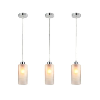 Kit 3 Pendente Vidro Fosco Primus 1 Lâmpada E27 Avant em Oferta na Shopee