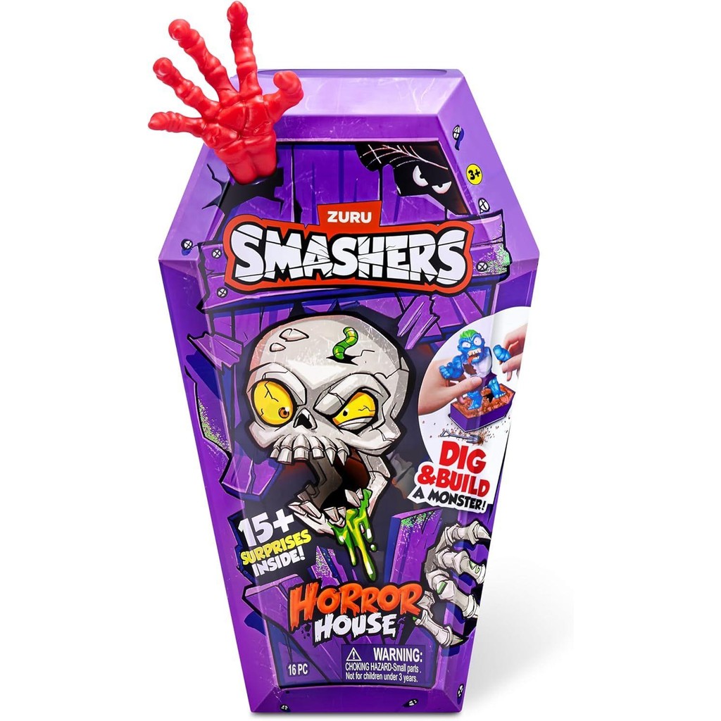 Smashers Horror House Vermelho 15+ Surprises  Fun Divirta-se em Oferta na Shopee