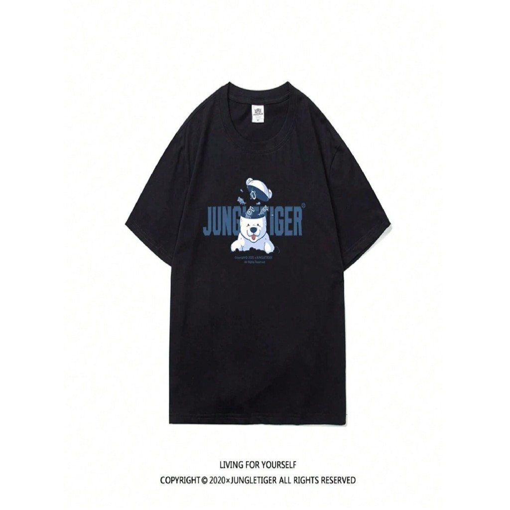 Camiseta gola redondo Unissex Poliéster Masculina Algodão 30.1 Estampada lmprimir peruano Básica Original Masculina 100% Algodão 30.1 PERUANA coelho