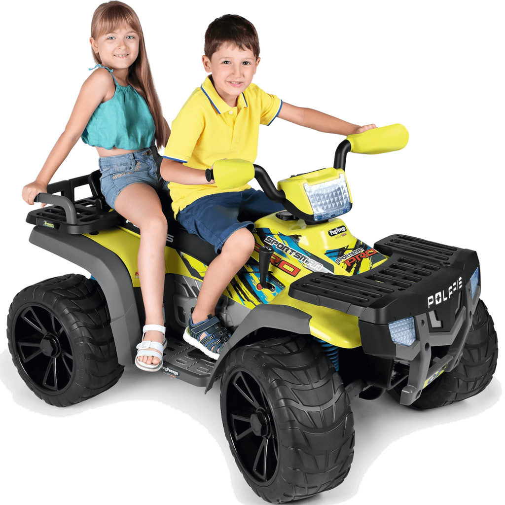 Quadriciclo Eletrico Peg Perego Polaris Sportsman PRO Citrus 24V em Oferta na Shopee