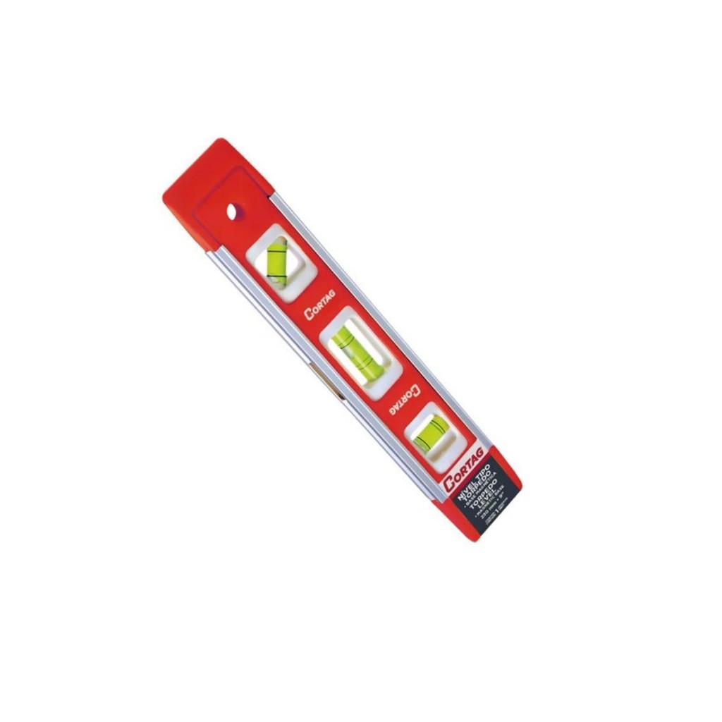 Nível Base Magnética Imã Tipo Torpedo 23cm Cortag 3 Bolhas em Oferta na Shopee